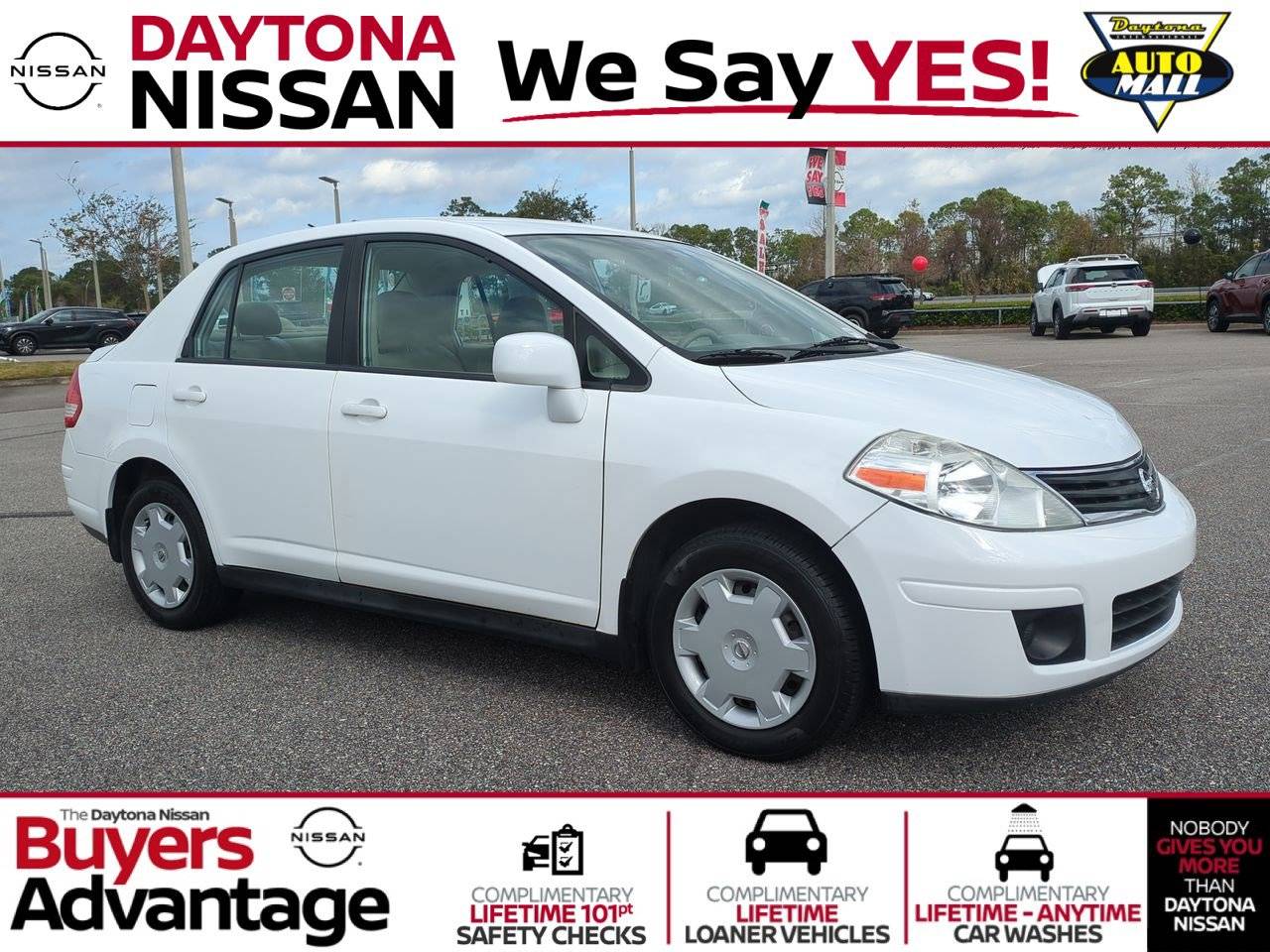 2010 Nissan Versa 1.8 S — Sedan — 93,135 mi — Daytona Beach, FL