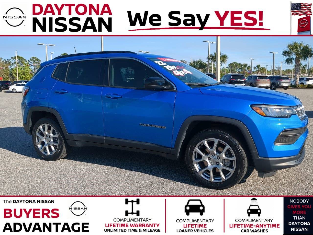 2022 Jeep Compass Latitude Lux — SUV — 29,186 mi — Daytona Beach, FL