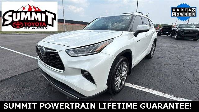 2021 Toyota Highlander Hybrid Platinum — SUV — 47,725 mi — Akron, OH
