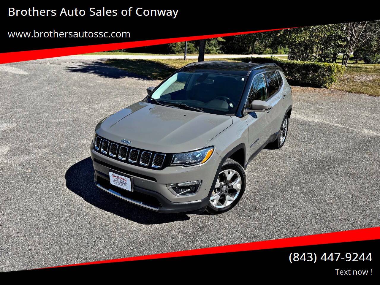 2019 Jeep Compass Limited — SUV — 142,411 mi — Conway, SC
