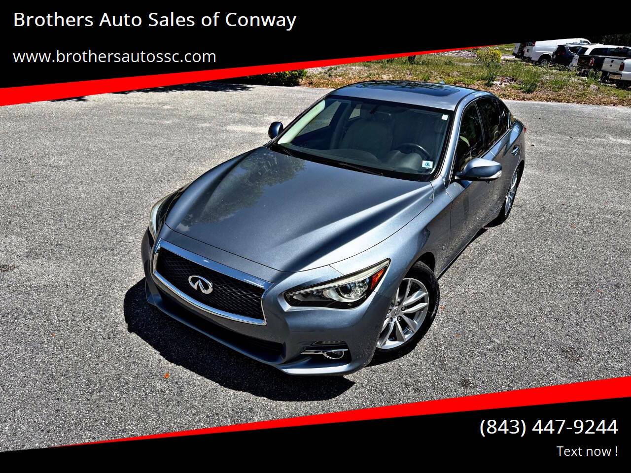 2015 INFINITI Q50 Premium — Sedan — 105,599 mi — Conway, SC