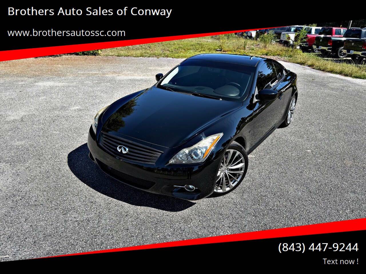 2014 INFINITI Q60 Journey — Coupe — 109,261 mi — Conway, SC