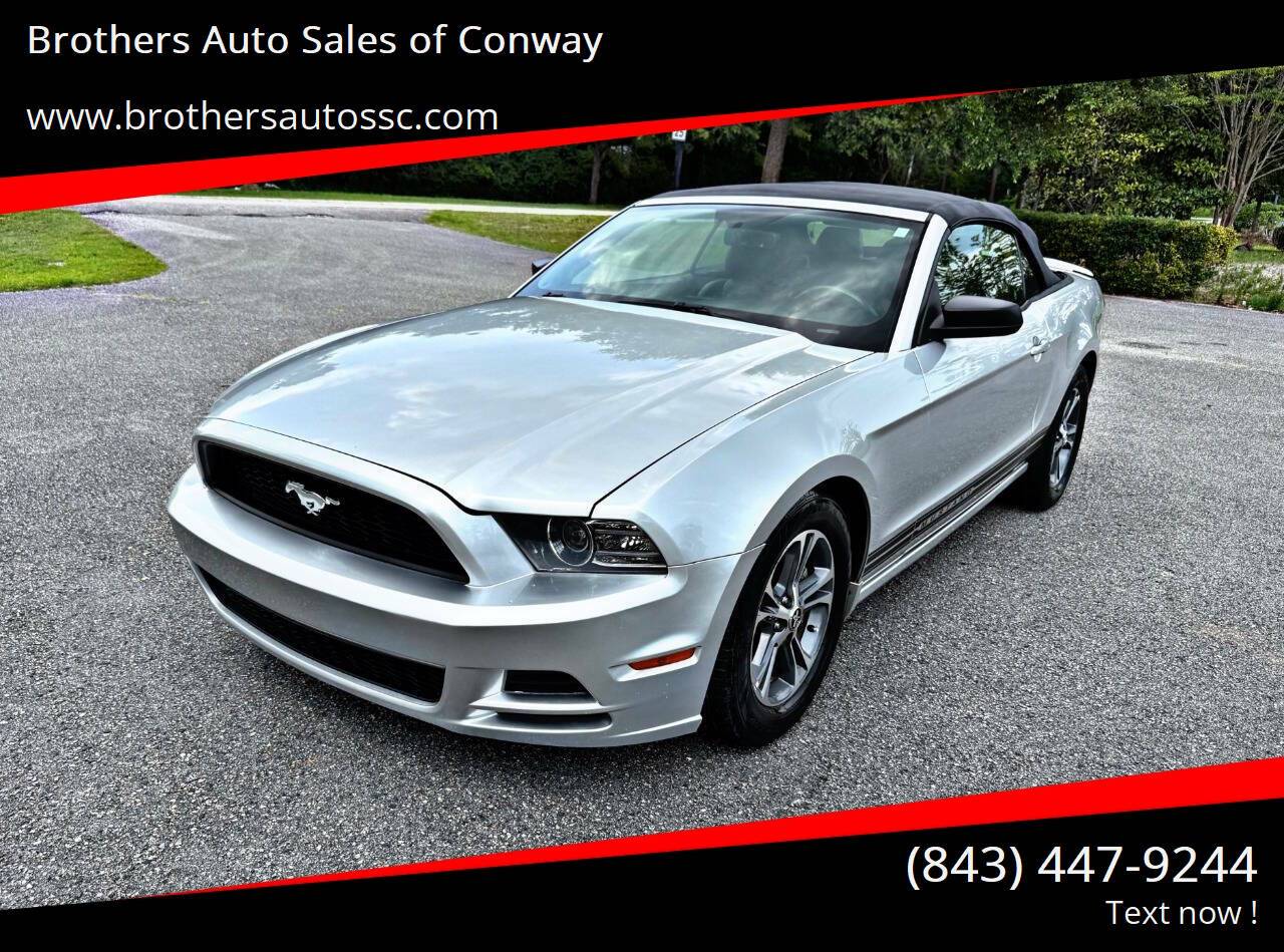 2014 Ford Mustang V6 — Convertible — 68,361 mi — Conway, SC