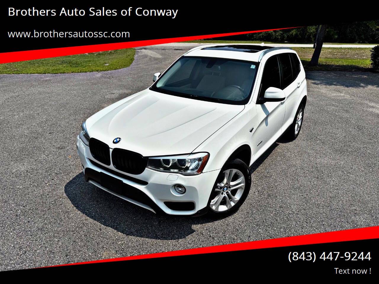 2015 BMW X3 35i — SUV — 116,327 mi — Conway, SC