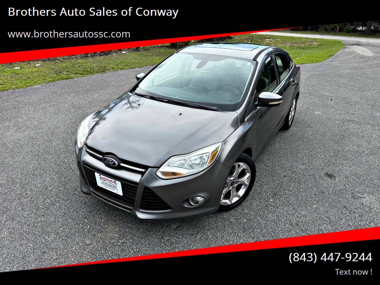 2012 Ford Focus SEL — Sedan — 127,994 mi — Conway, SC