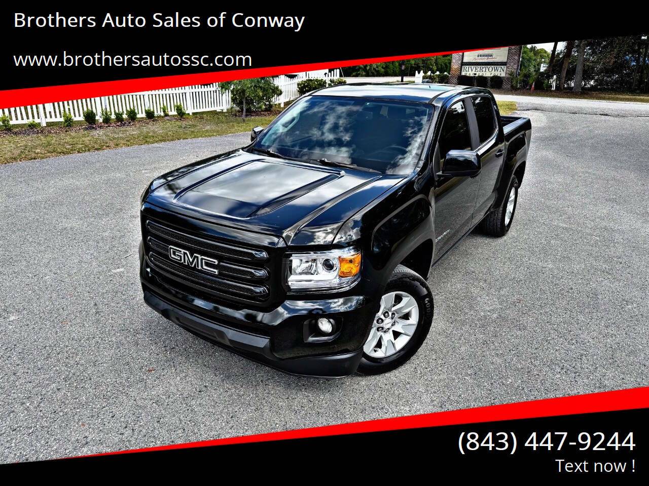 2016 GMC Canyon SLE — Pickup Truck — 106,863 mi — Conway, SC