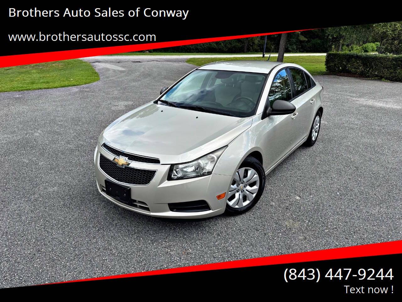 2013 Chevrolet Cruze LS — Sedan — 132,384 mi — Conway, SC