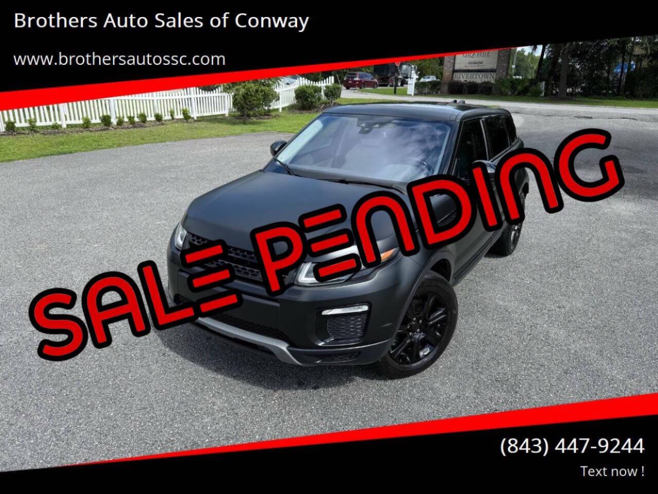 2016 Land Rover Range Rover Evoque SE Premium — SUV — 61,221 mi — Conway, SC