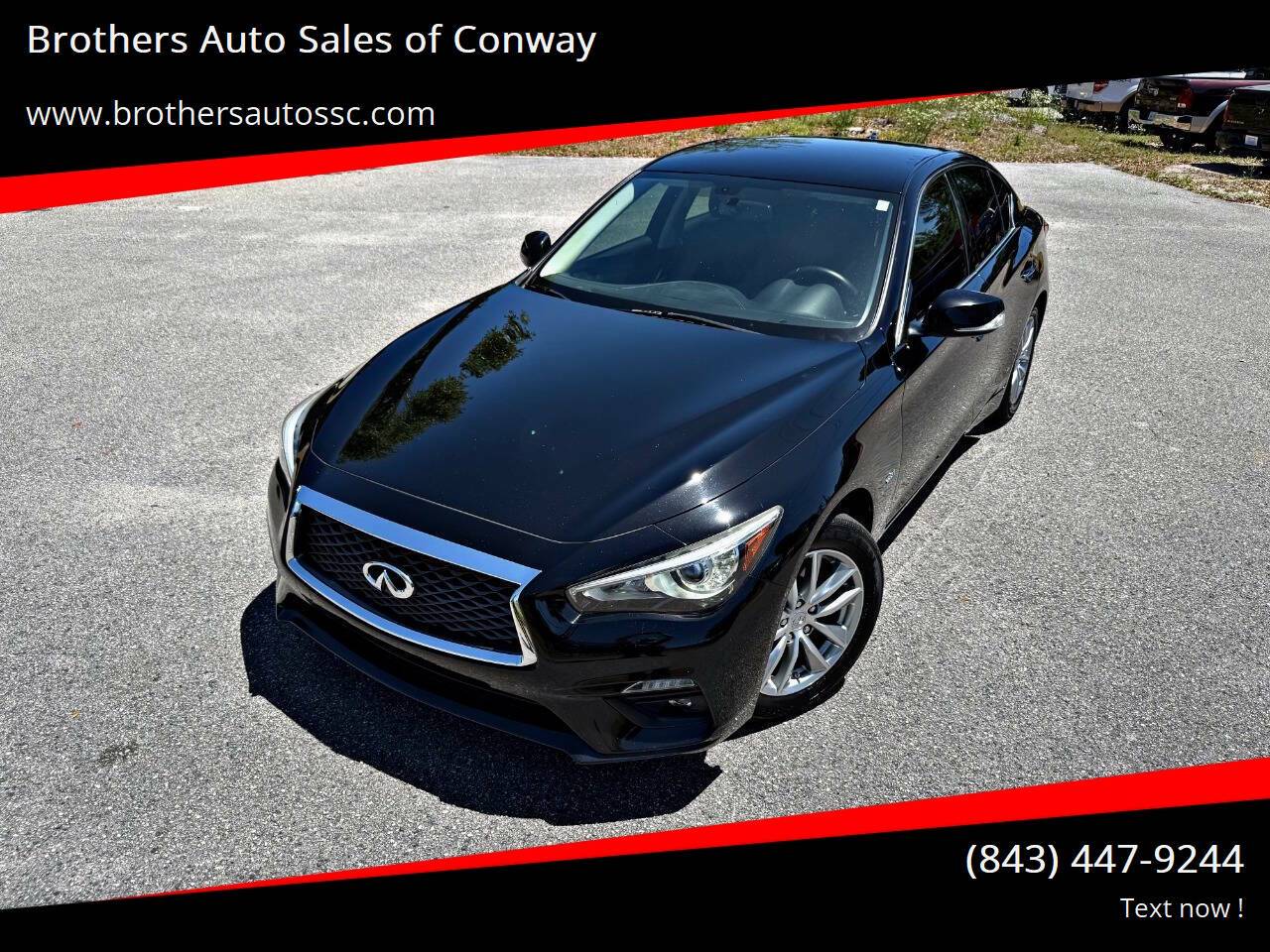 2018 INFINITI Q50 2.0t PURE — Sedan — 100,591 mi — Conway, SC