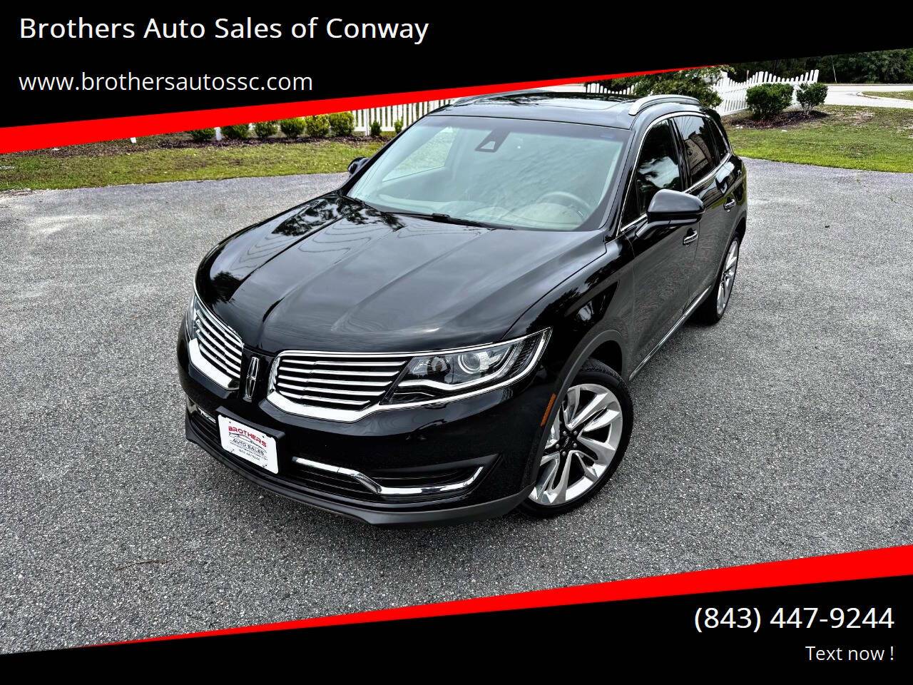 2016 Lincoln MKX Reserve — SUV — 102,255 mi — Conway, SC