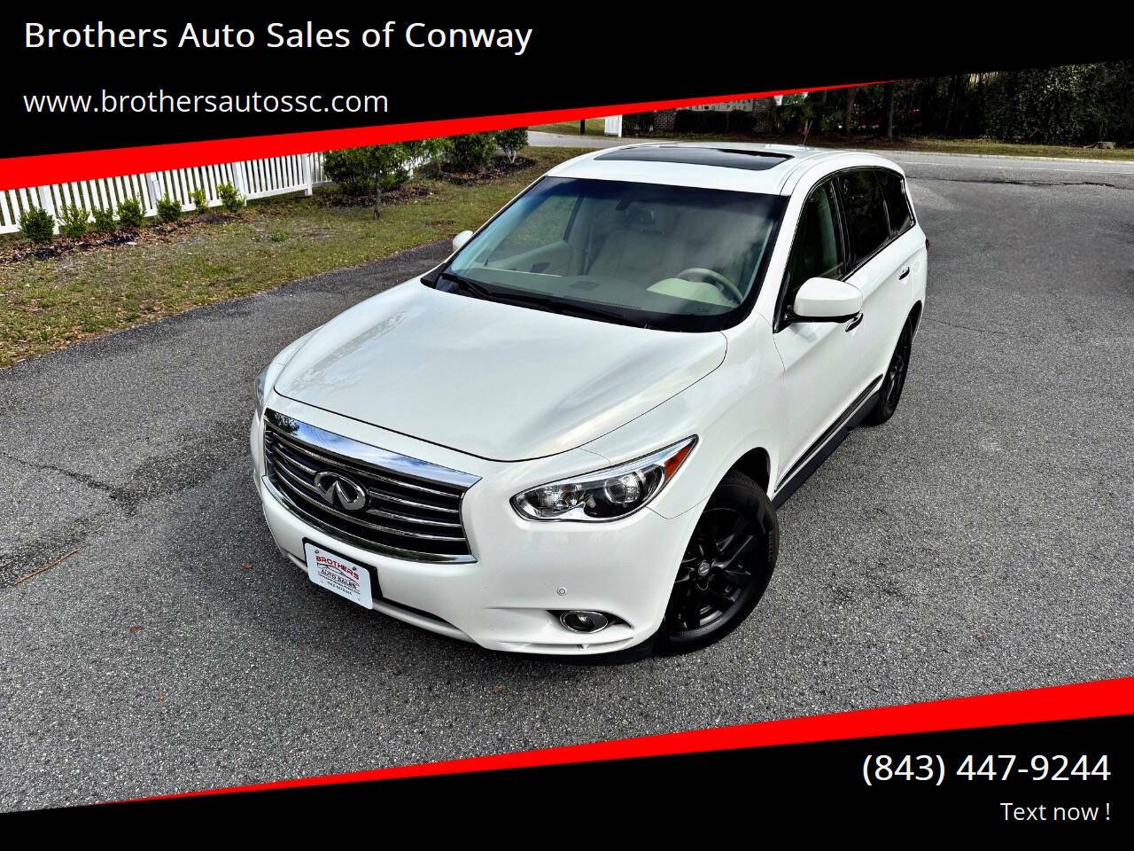 2013 INFINITI JX35 Standard — SUV — 103,241 mi — Conway, SC