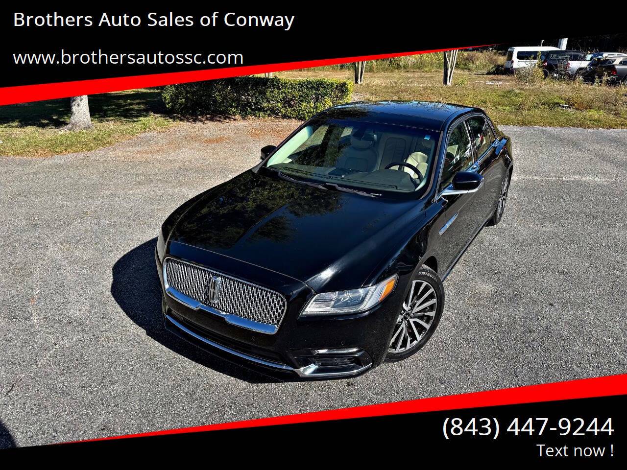 2017 Lincoln Continental Select — Sedan — 108,823 mi — Conway, SC