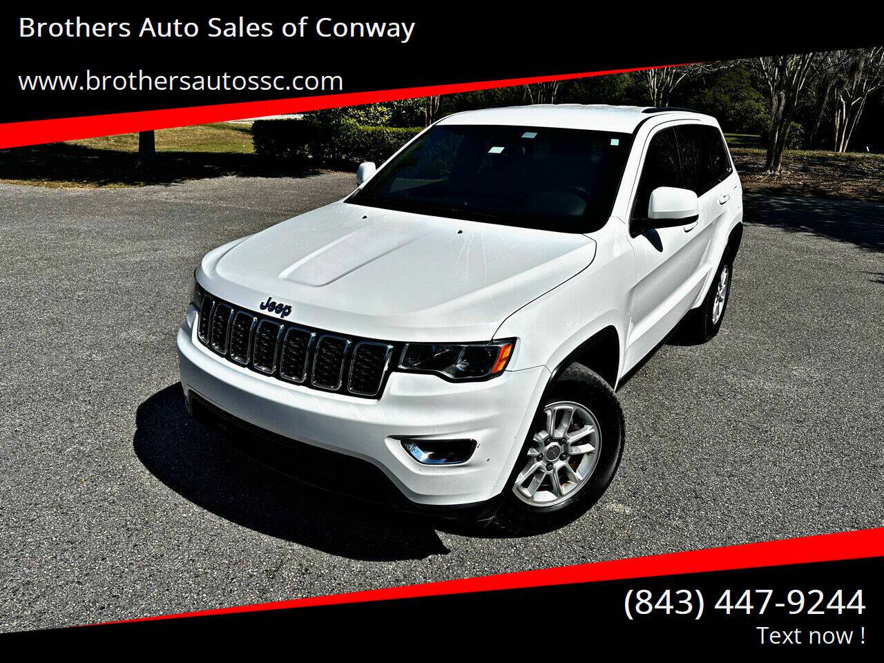 2019 Jeep Grand Cherokee Laredo — SUV — 85,205 mi — Conway, SC