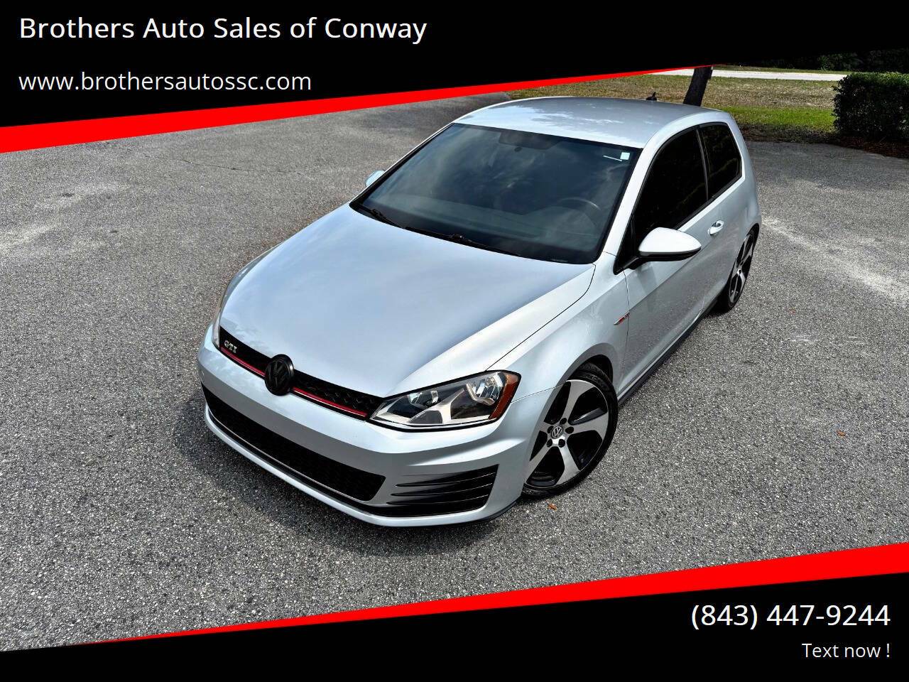 2016 Volkswagen Golf GTI S — Hatchback — 78,476 mi — Conway, SC