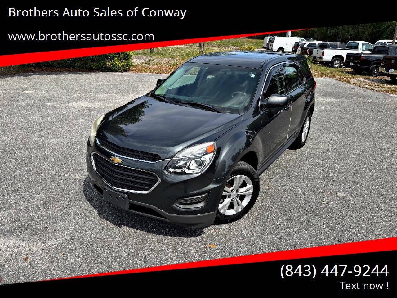 2017 Chevrolet Equinox LS — SUV — 135,491 mi — Conway, SC