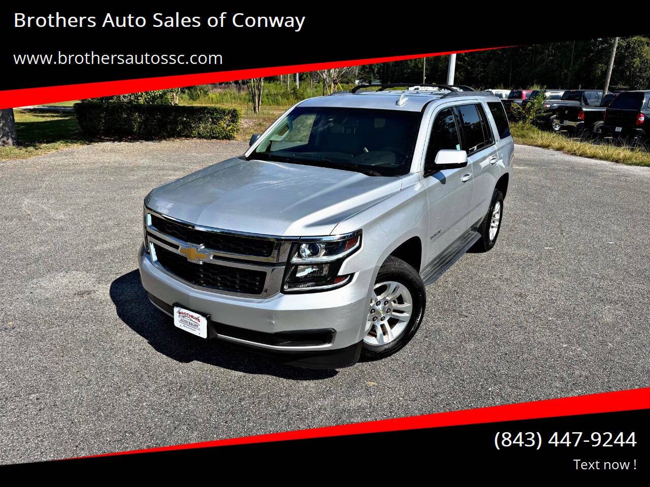 2015 Chevrolet Tahoe LT — SUV — 123,580 mi — Conway, SC