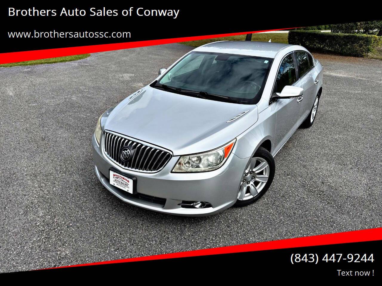 2013 Buick LaCrosse Leather — Sedan — 123,235 mi — Conway, SC