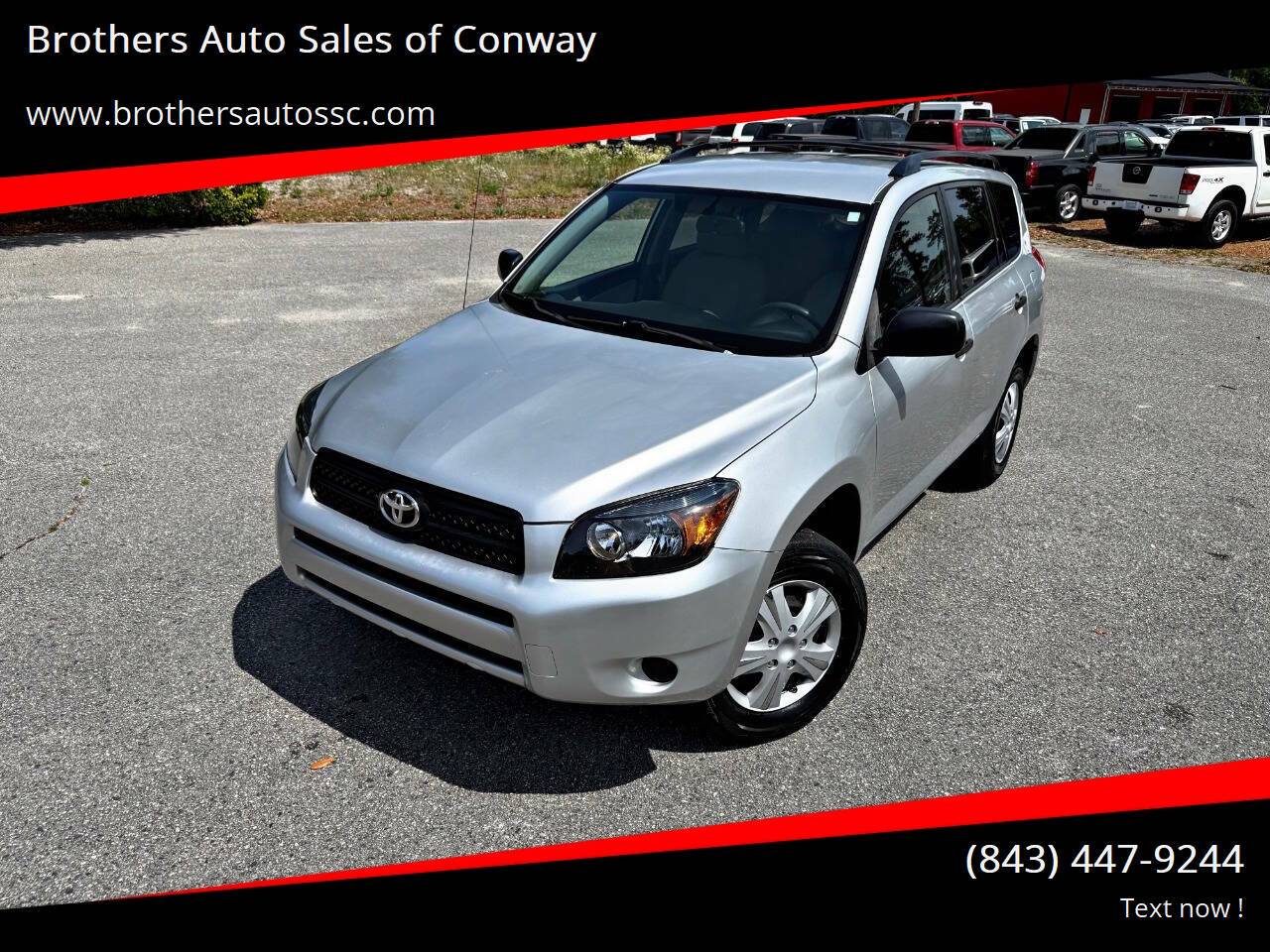 2007 Toyota RAV4 Base — SUV — 103,120 mi — Conway, SC