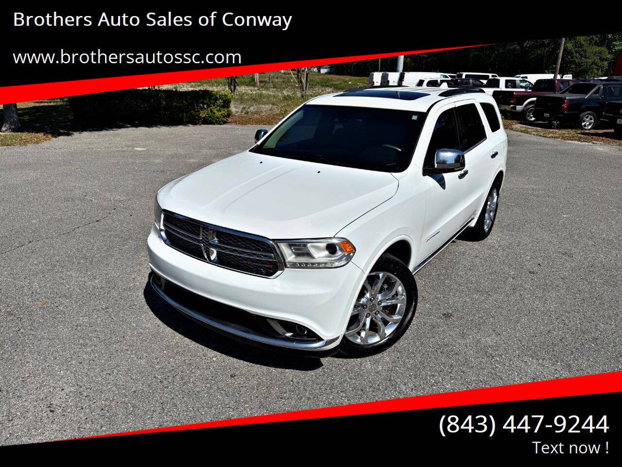 2017 Dodge Durango Citadel — SUV — 123,737 mi — Conway, SC