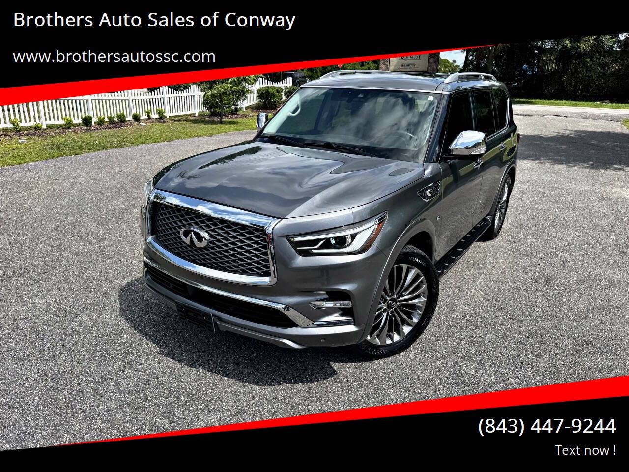 2019 INFINITI QX80 LUXE — SUV — 108,877 mi — Conway, SC
