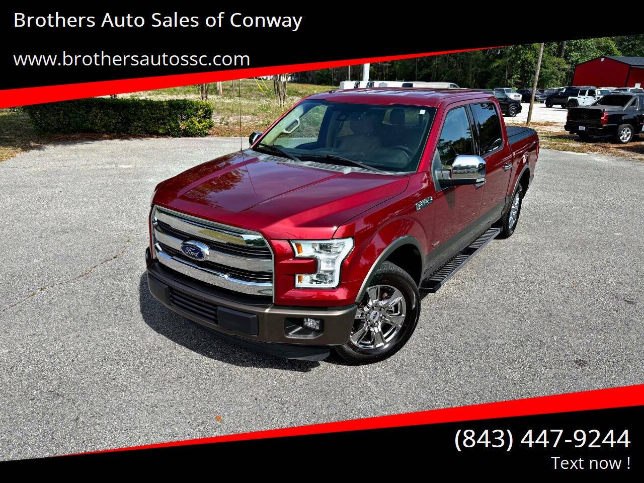 2015 Ford F-150 Lariat — Pickup Truck — 137,790 mi — Conway, SC