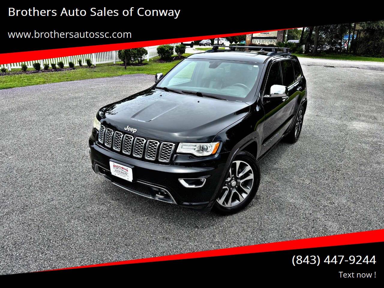 2017 Jeep Grand Cherokee Overland — SUV — 139,777 mi — Conway, SC