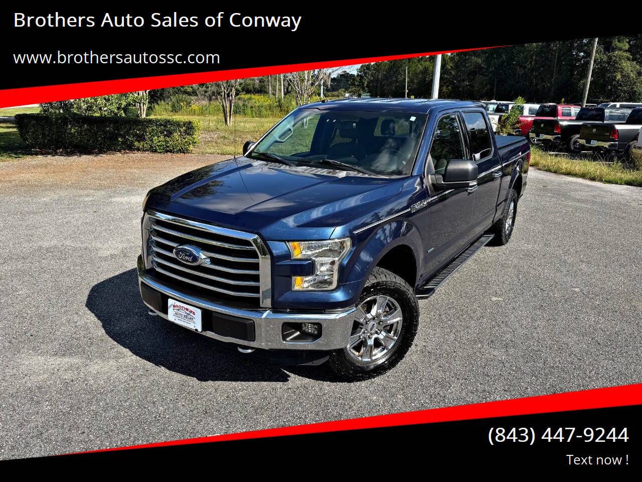 2016 Ford F-150 XLT — Pickup Truck — 137,377 mi — Conway, SC