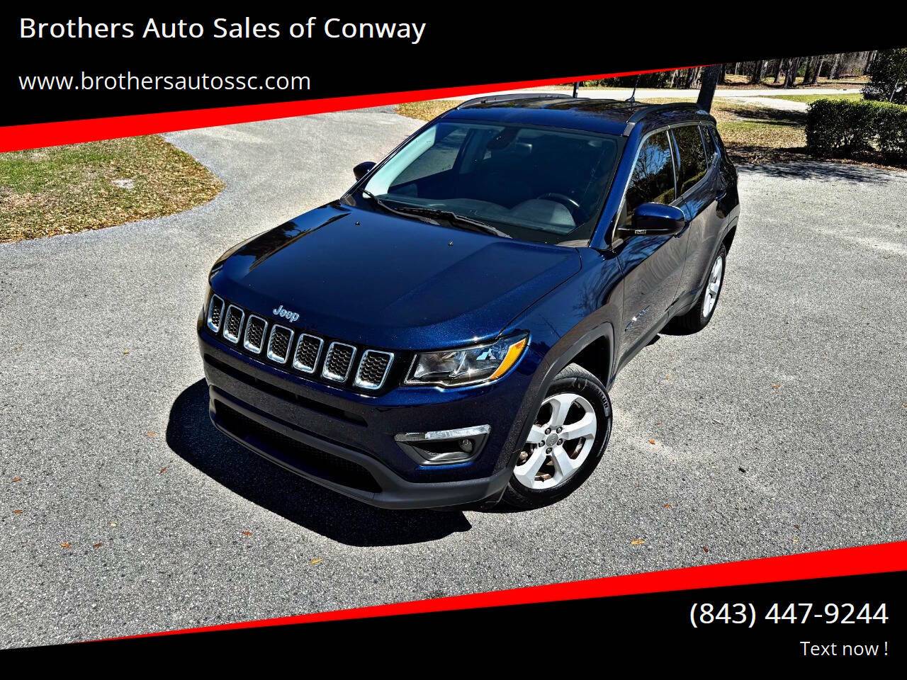 2018 Jeep Compass Latitude — SUV — 100,207 mi — Conway, SC
