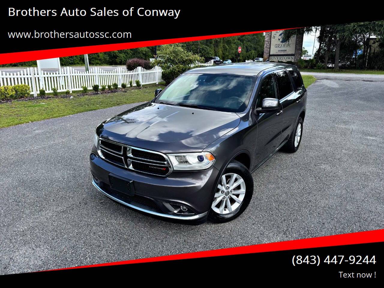 2014 Dodge Durango SXT — SUV — 114,783 mi — Conway, SC