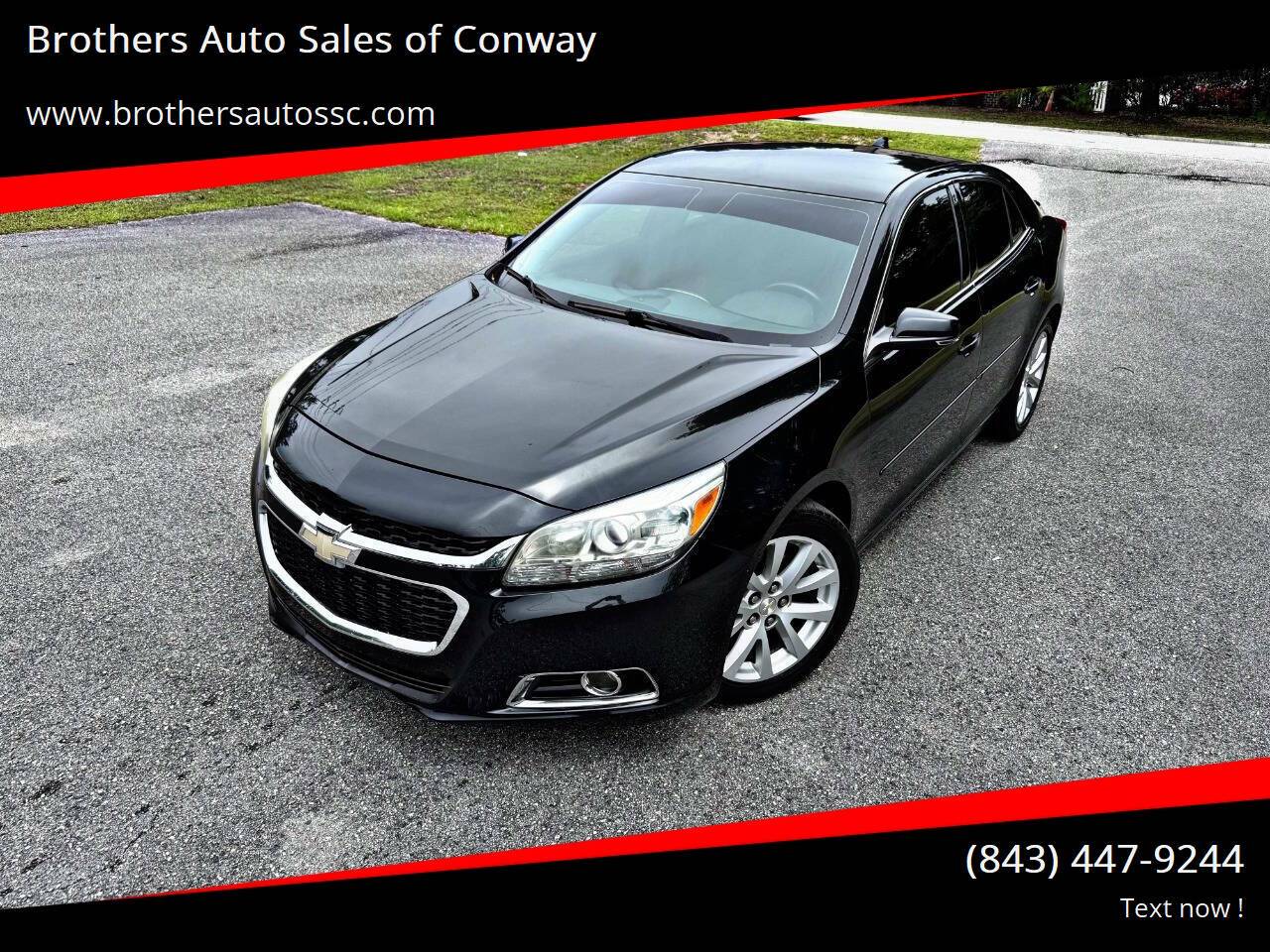 2015 Chevrolet Malibu LT — Sedan — 129,416 mi — Conway, SC