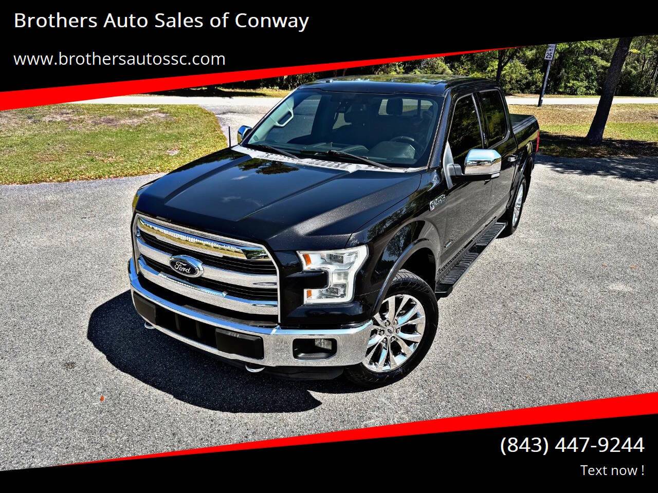 2015 Ford F-150 Lariat — Pickup Truck — 142,888 mi — Conway, SC
