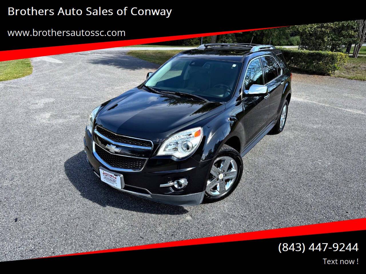2014 Chevrolet Equinox LTZ — SUV — 95,605 mi — Conway, SC