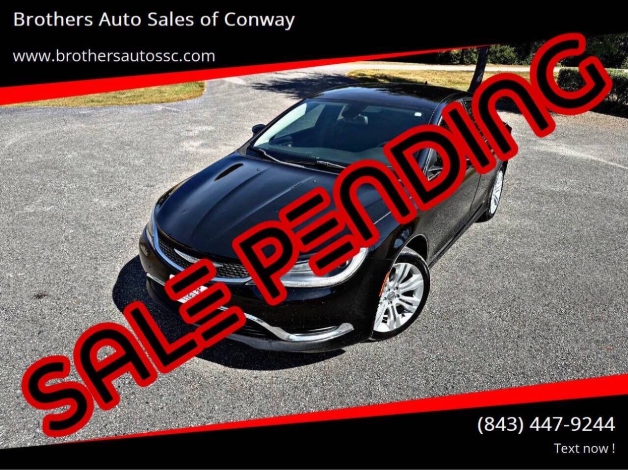 2015 Chrysler 200 Limited — Sedan — 84,425 mi — Conway, SC