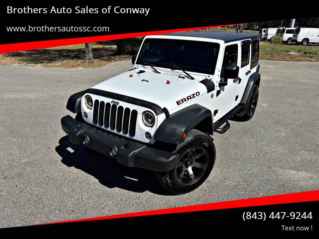 2015 Jeep Wrangler Sport — SUV — 100,099 mi — Conway, SC