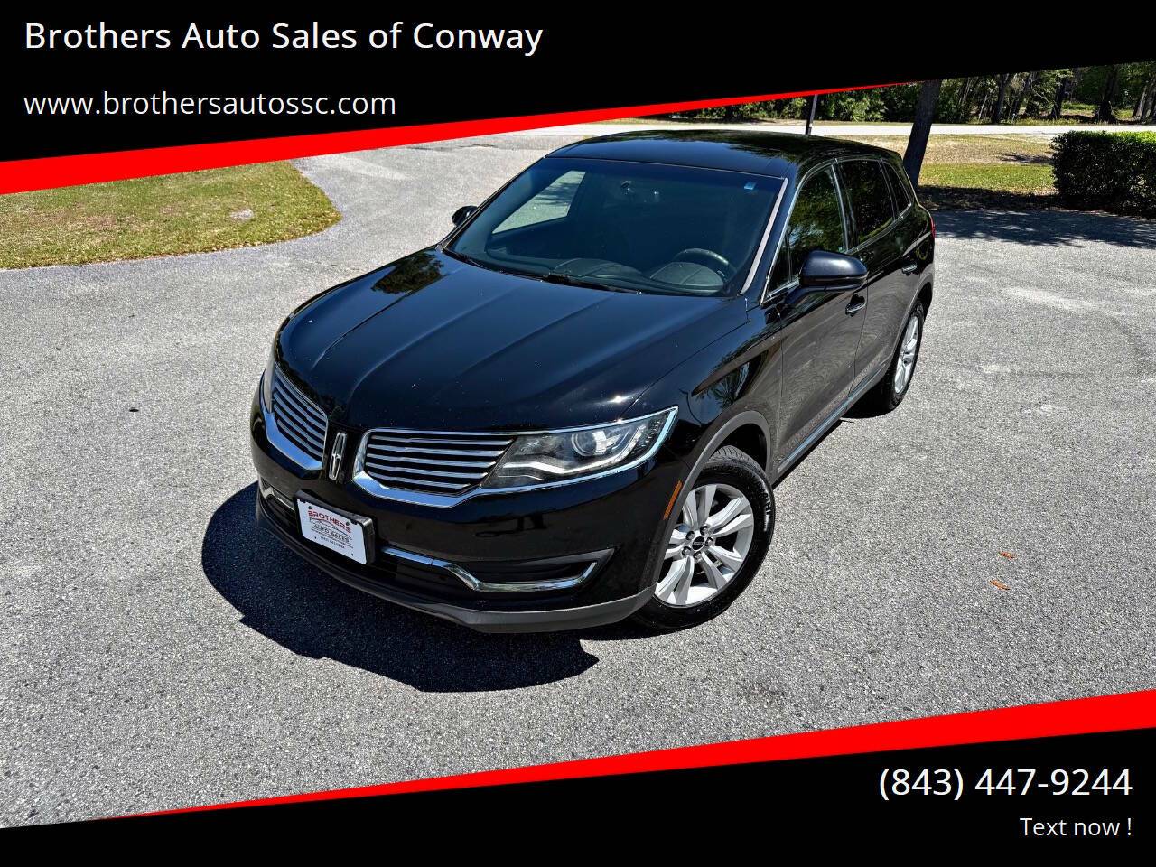 2017 Lincoln MKX Premiere — SUV — 124,455 mi — Conway, SC