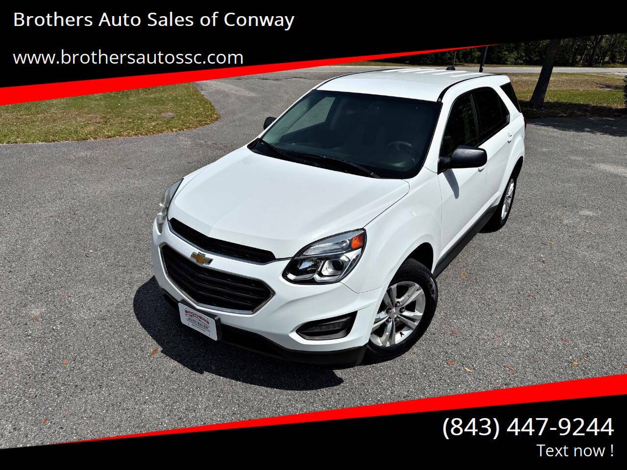 2016 Chevrolet Equinox LS — SUV — 122,659 mi — Conway, SC