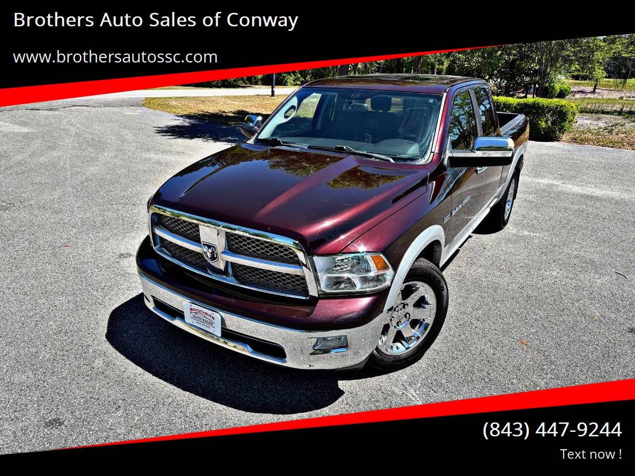 2012 Ram 1500 Laramie — Pickup Truck — 104,401 mi — Conway, SC