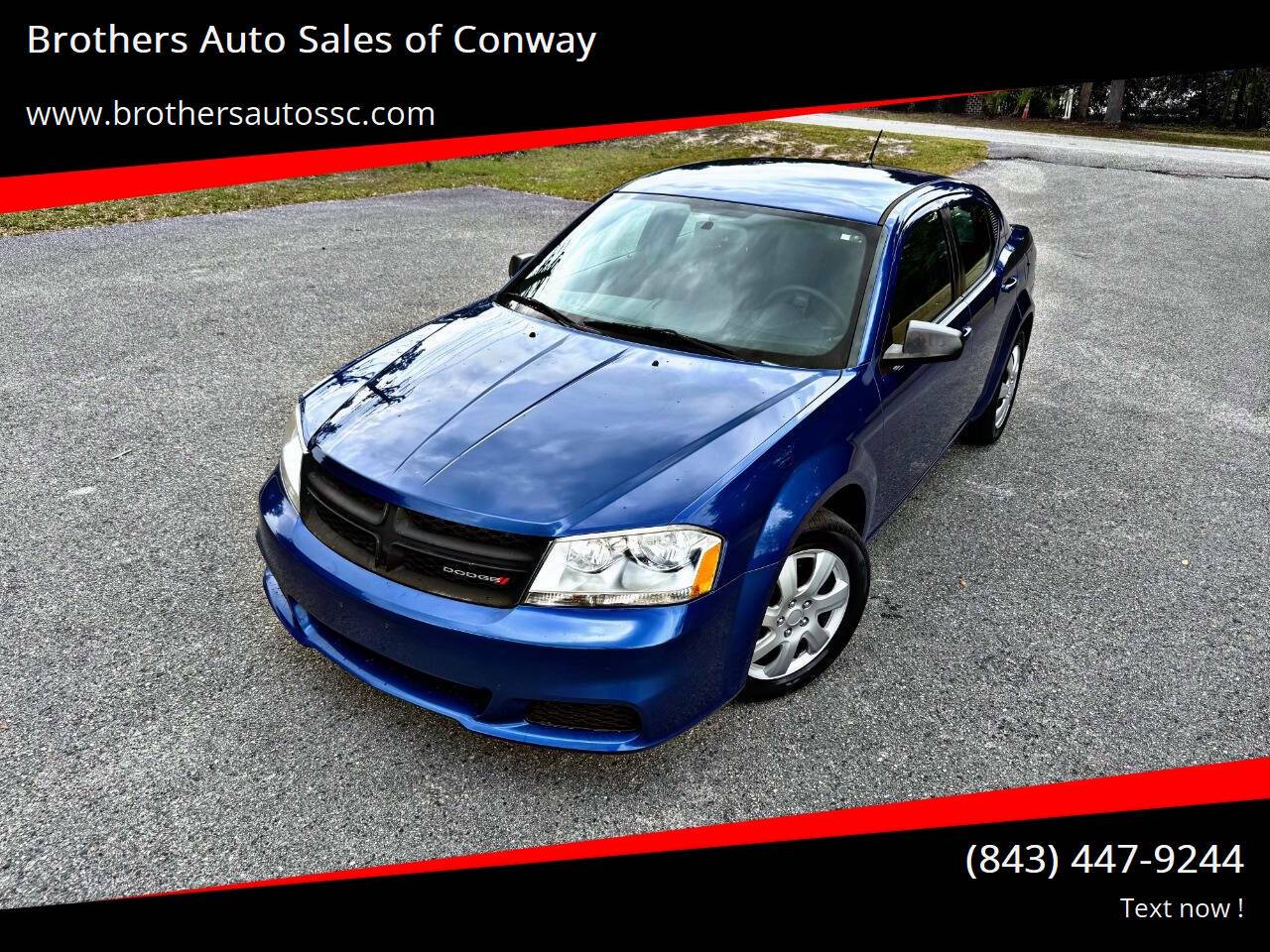 2014 Dodge Avenger SE — Sedan — 118,962 mi — Conway, SC