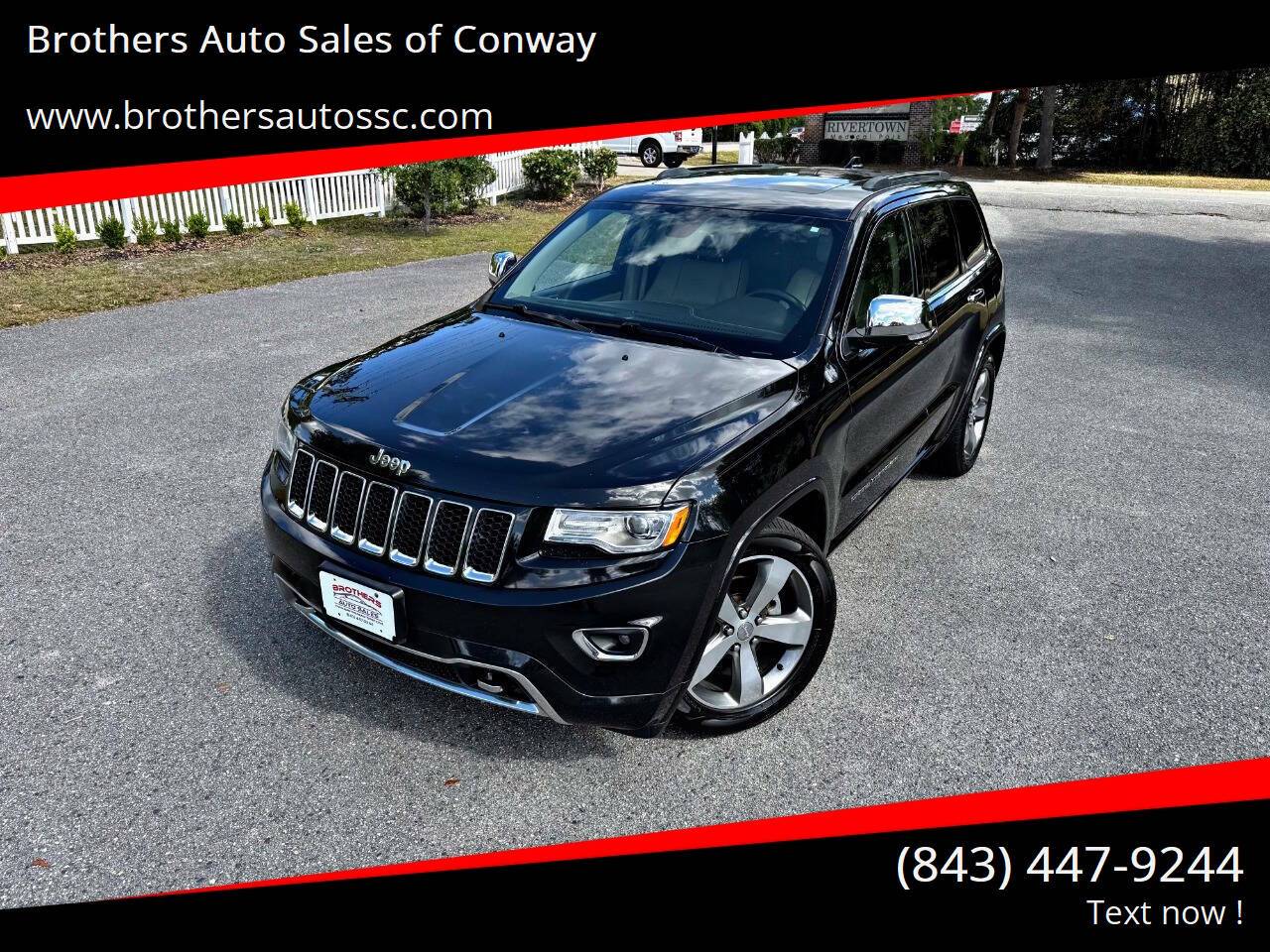 2015 Jeep Grand Cherokee Overland — SUV — 109,385 mi — Conway, SC