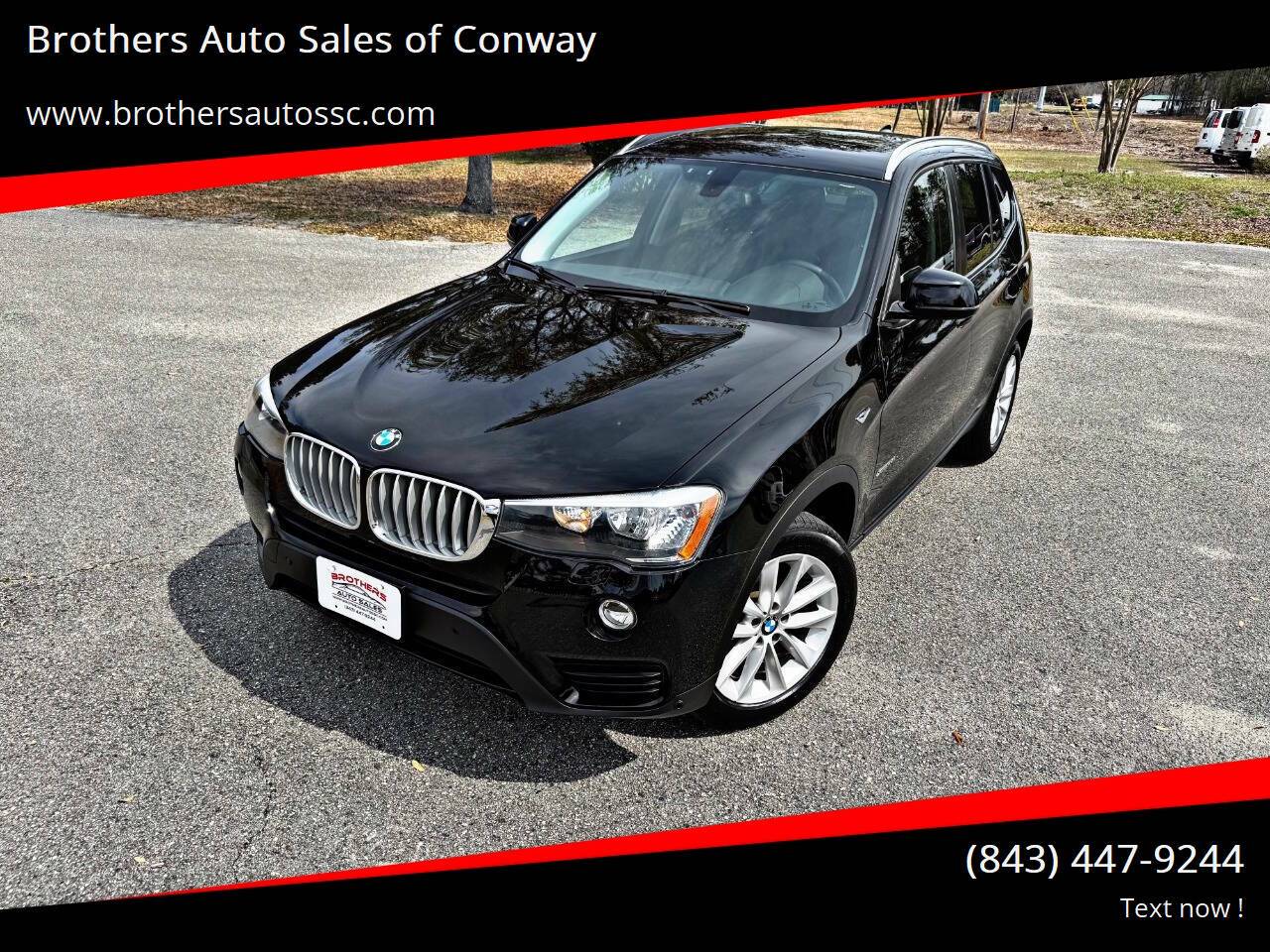 2017 BMW X3 28i — SUV — 82,671 mi — Conway, SC