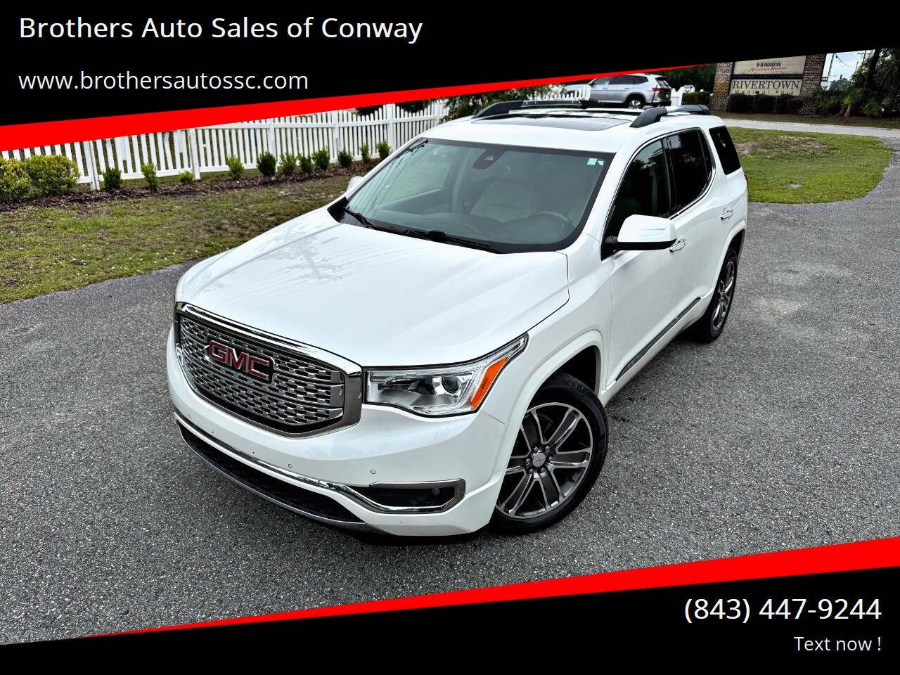 2017 GMC Acadia Denali — SUV — 91,754 mi — Conway, SC