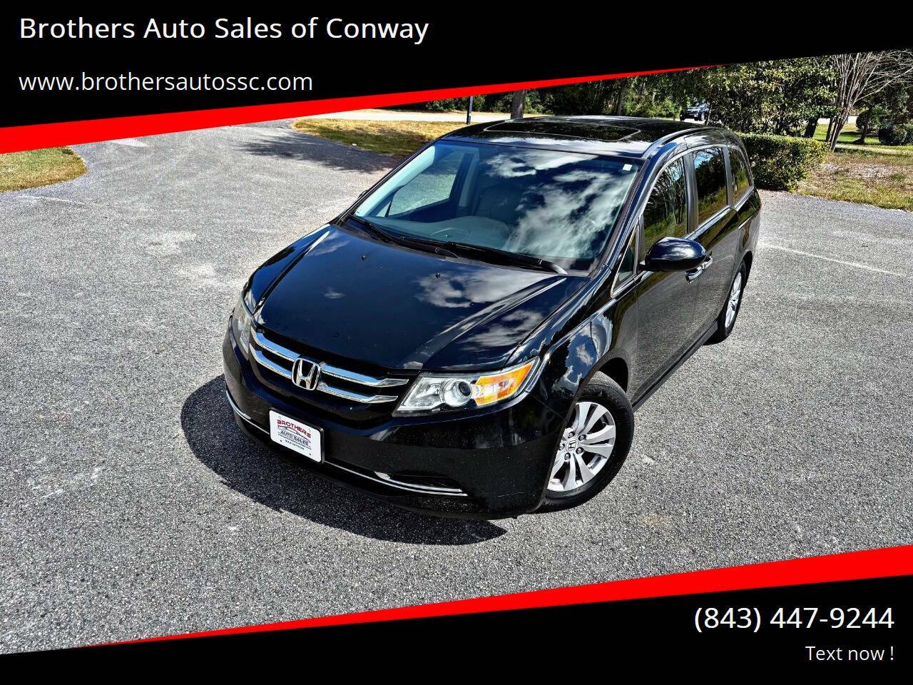 2015 Honda Odyssey EX-L — Minivan — 132,585 mi — Conway, SC