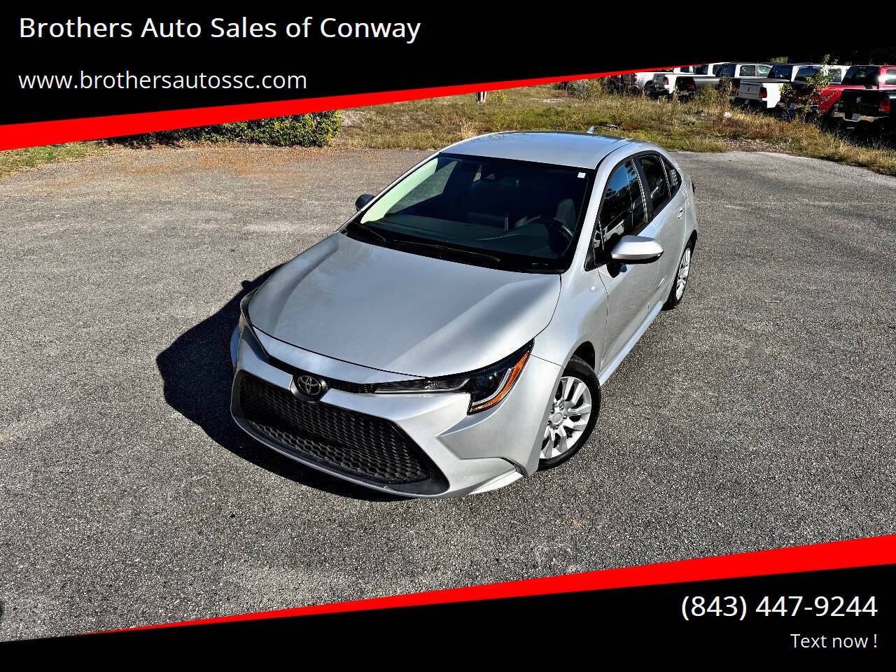2021 Toyota Corolla LE — Sedan — 83,807 mi — Conway, SC