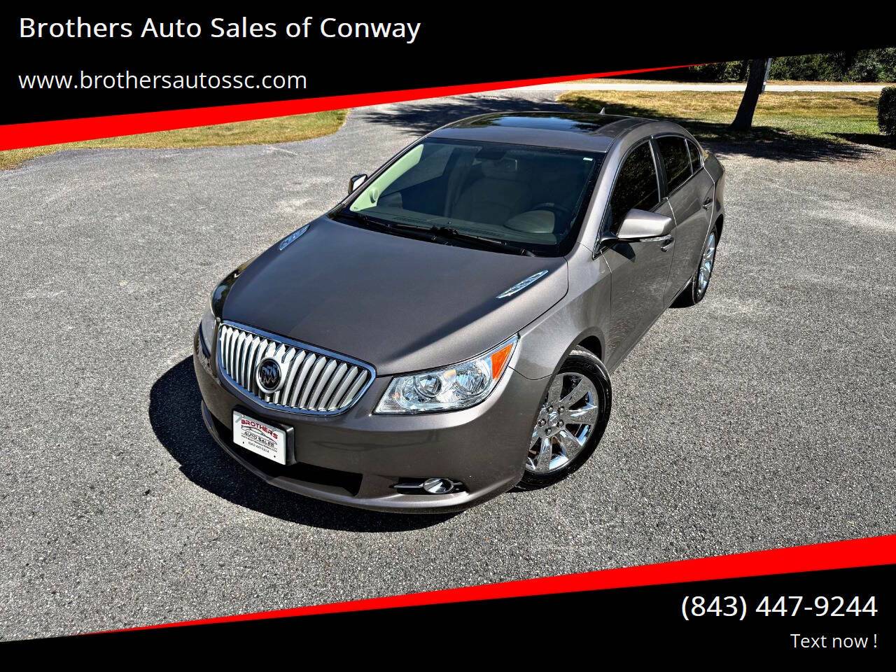 2010 Buick LaCrosse CXL — Sedan — 120,818 mi — Conway, SC