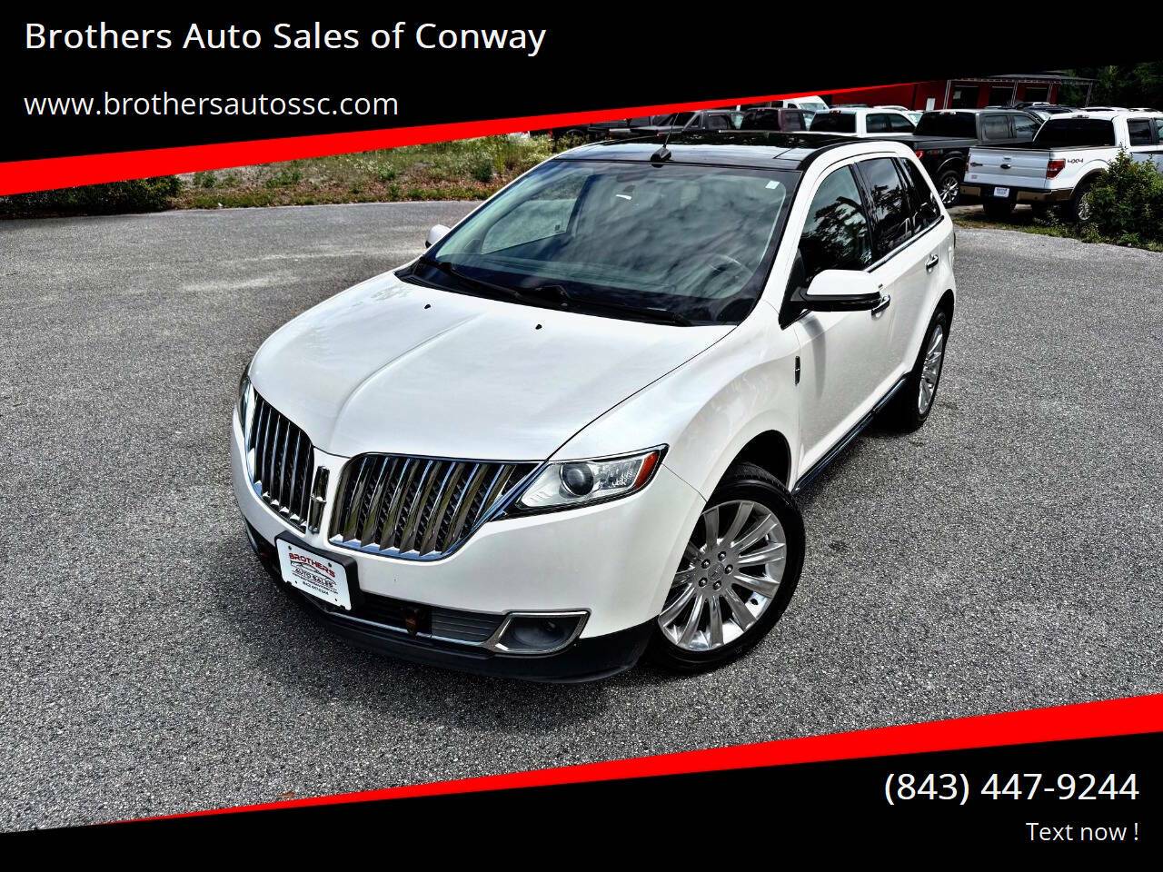 2015 Lincoln MKX AWD — SUV — 68,613 mi — Conway, SC