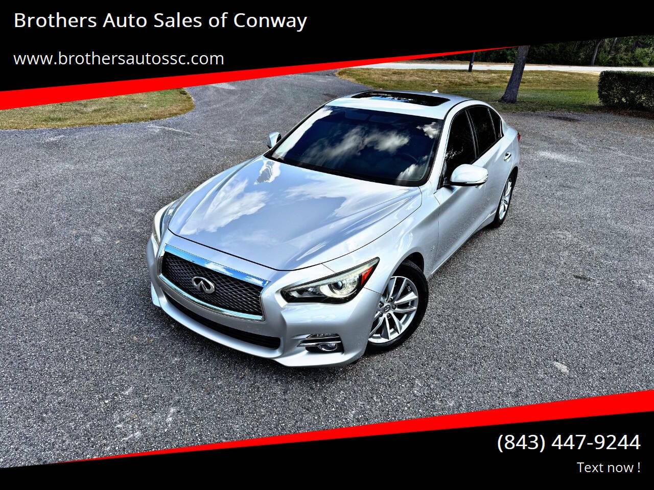 2015 INFINITI Q50 Premium — Sedan — 97,675 mi — Conway, SC
