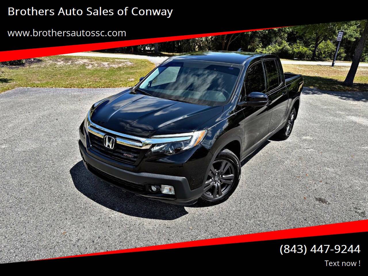 2017 Honda Ridgeline Sport — Pickup Truck — 114,992 mi — Conway, SC