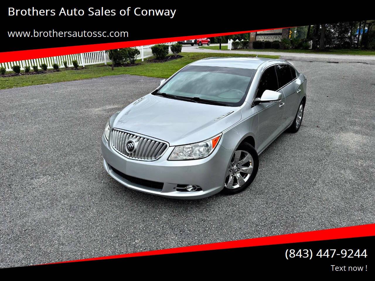 2012 Buick LaCrosse Premium 1 — Sedan — 139,112 mi — Conway, SC