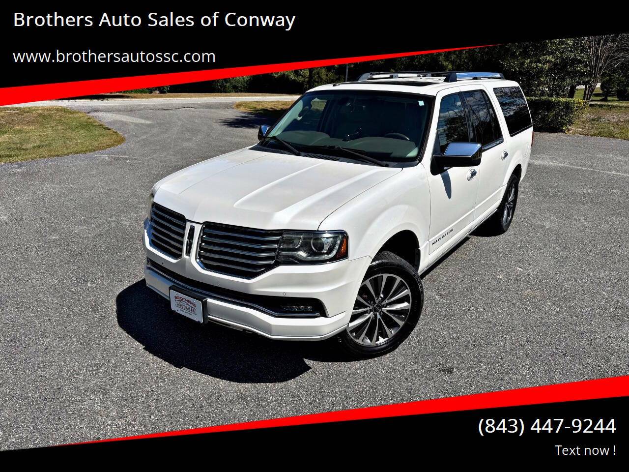 2017 Lincoln Navigator Select — SUV — 112,038 mi — Conway, SC