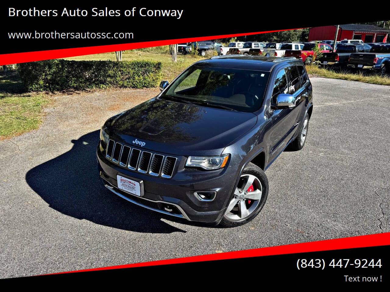 2014 Jeep Grand Cherokee Overland — SUV — 125,319 mi — Conway, SC